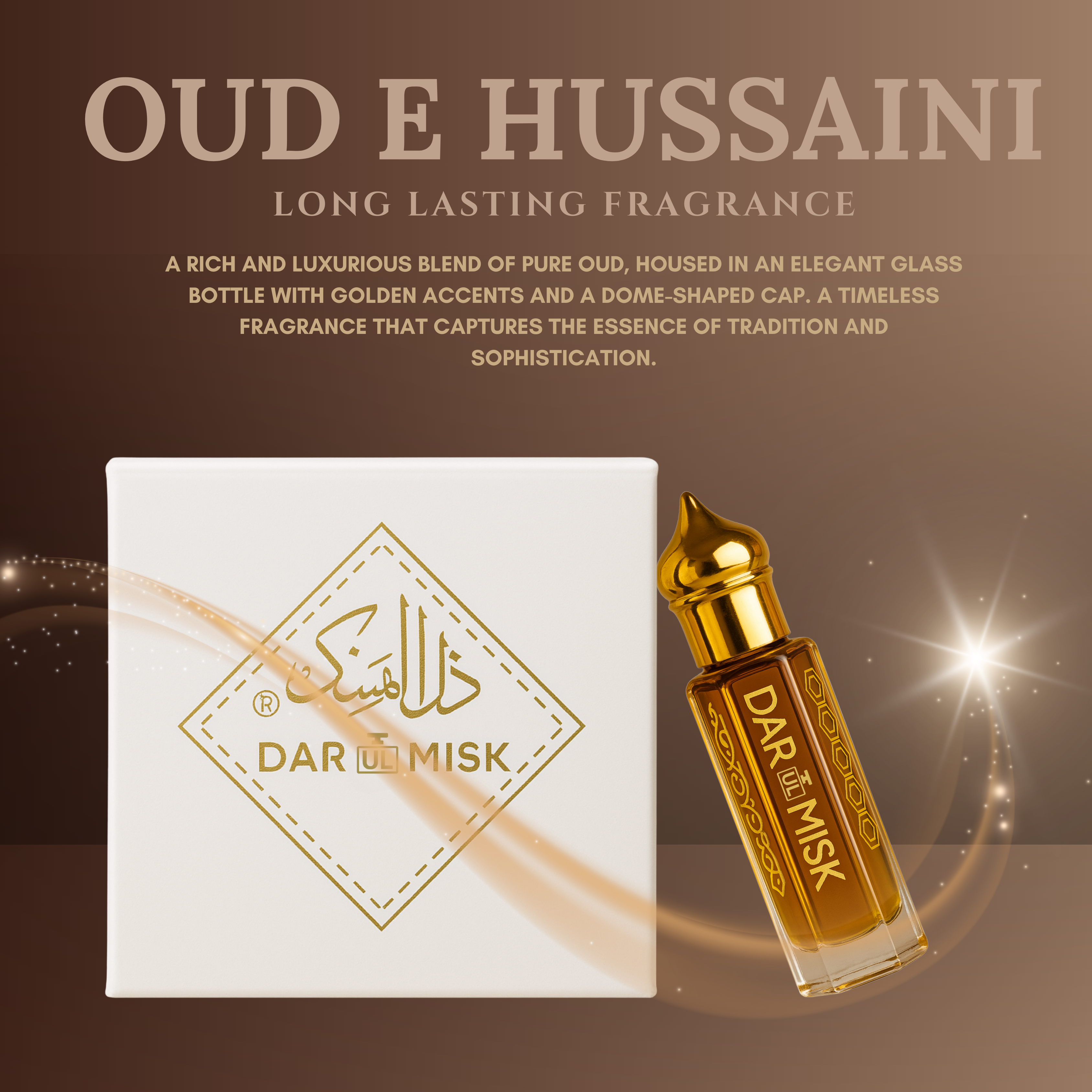 Oud E Hussaini Attar | No 1 Selling 15 ML