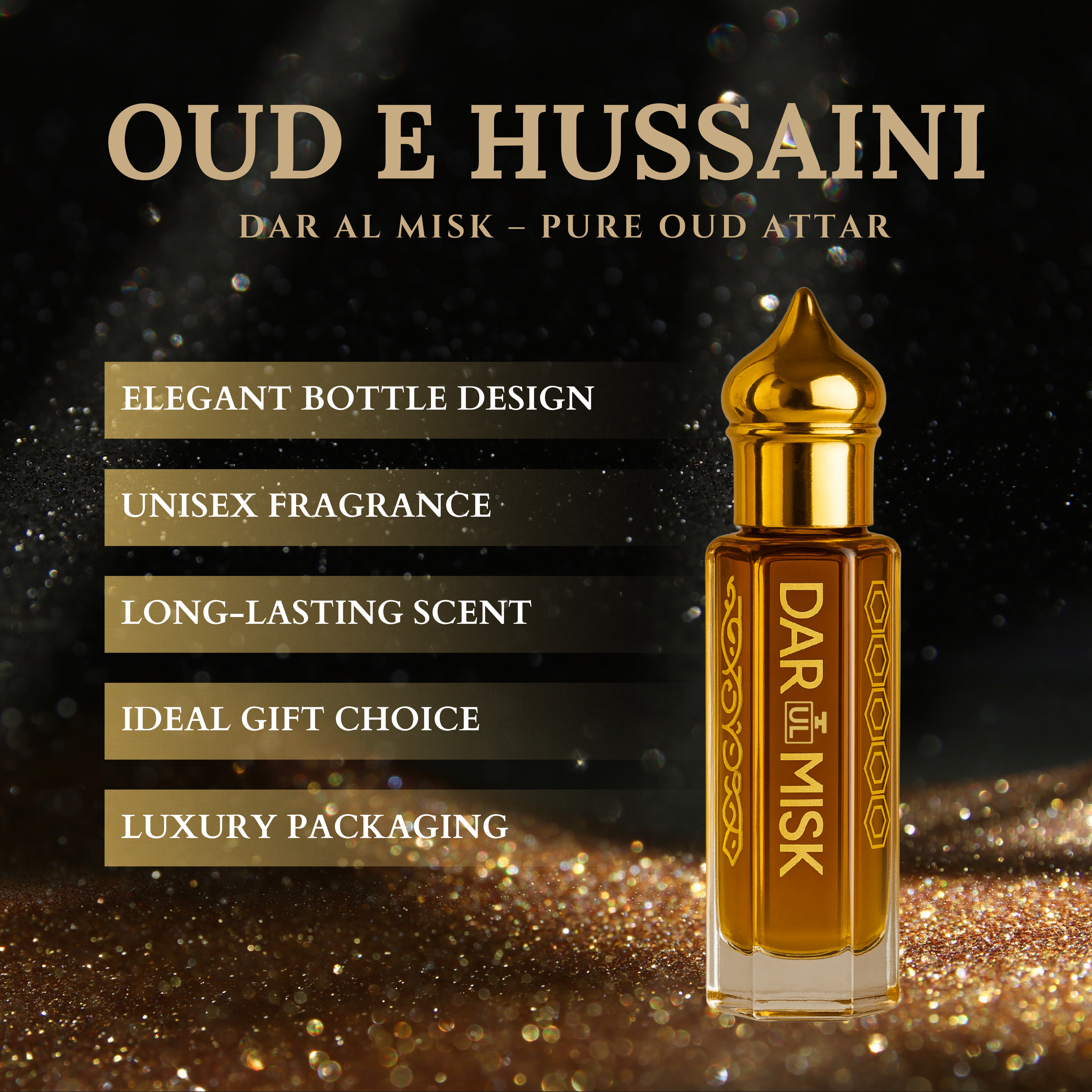 Oud E Hussaini Attar | No 1 Selling 15 ML